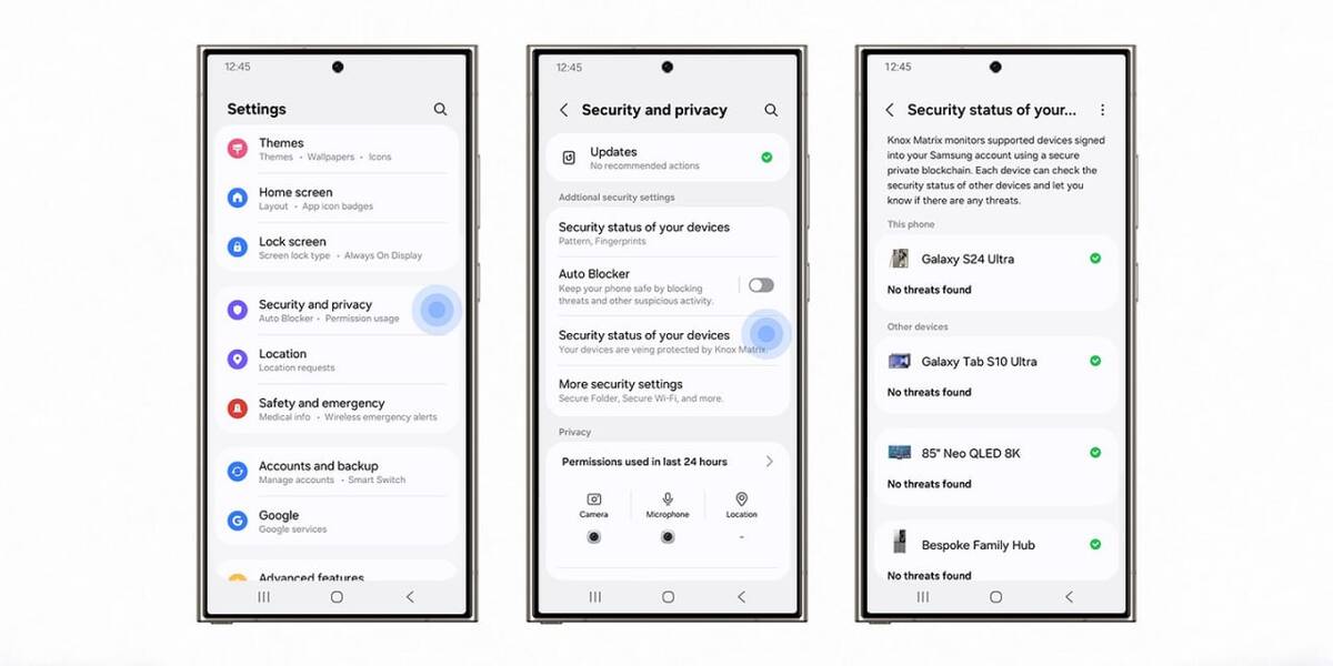 سامسونگ با One UI 7 سطح امنیت کاربران را ارتقا می‌دهد