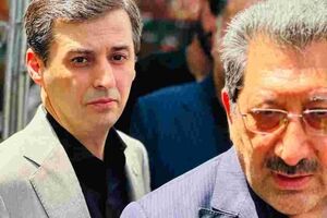 همراهی فرید دهقانی با وزیر صمت در بازدید از موکب چادرملو در آستانه مراسم تشییع رهبر شهید انقلاب