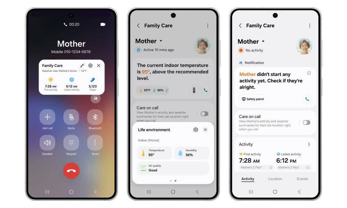 سامسونگ با به‌روزرسانی SmartThings، تجربه مراقبت از خانواده را ارتقا می‌دهد