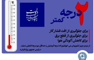 مشارکت بانک تجارت در پویش «دو درجه کمتر»