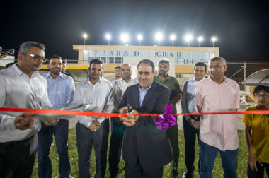 بهره برداری از مدرسه نفت ستاره خلیج فارس مجهز به پنل خورشیدی در روستای مغ احمد بندرعباس