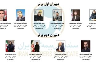تجلیل از دبیران برتر کارگروه‌های تخصصی سندیکای بیمه گران ایران