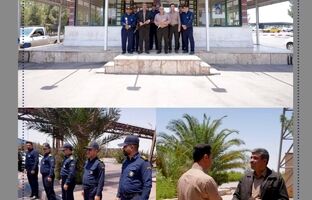  تجلیل مدیر مجتمع صنعتی چادرملو از کارکنان حراست و حفاظت فیزیکی به مناسبت ۲۲ تیرماه روز حراست