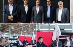 بازدید دکتر انارکی محمدی، نماینده رفسنجان و عضو کمیسیون اقتصادی مجلس شورای اسلامی از غرفه صبانور