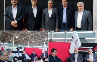 بازدید دکتر انارکی محمدی، نماینده رفسنجان و عضو کمیسیون اقتصادی مجلس شورای اسلامی از غرفه صبانور