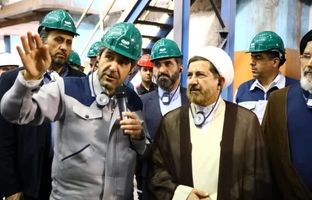 عزم آهنین فولاد سنگان در تحقق شعار سال