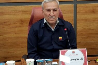  معاون رئیس جمهور و رئیس سازمان حفاظت محیط‌ زیست کشور از غرفه فولاد خوزستان در بیست و دومین نمایشگاه بین‌المللی محیط زیست بازدید کرد