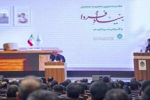 درخشش نماینده شرکت فولاد کاوه جنوب کیش در جمع برگزیدگان طرح ملی «شهید چمران»