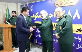  افتتاح پروژه ۲۸۸ واحدی سپاه خوزستان با مشارکت بانک مسکن / قدردانی جانشین فرمانده کل سپاه از عملکرد بانک مسکن