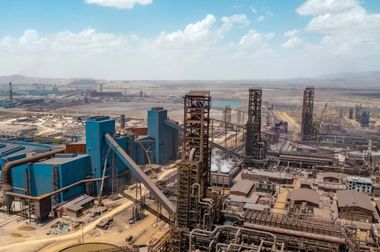  رشد ۷.۲ درصدی تولید و ۷۰ درصدی فروش در شرکت توسعه آهن و فولاد گل‌گهر