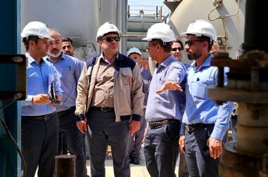 آئین تکریم و معارفه سرپرست شرکت پتروشیمی فارابی برگزار شد