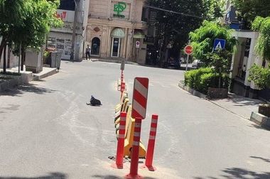 بازسازی نهر باغچه خیابان ولیعصر (عج) با اولویت حفظ درختان چنار کهنسال