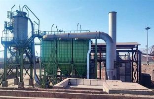 بهره‌برداری از غبارگیرهای جدید واحد انباشت و برداشت فولاد سفیددشت