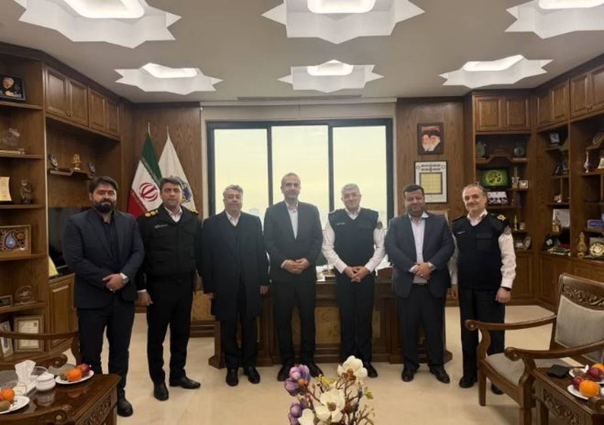 دیداررئیس پلیس راهور فراجا و مدیرعامل منطقه آزاد انزلی