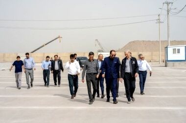 بازدید جانشین پلیس امنیت اقتصادی فراجا از غرفه فولاد اقلید پارس در نمایشگاه متافو
