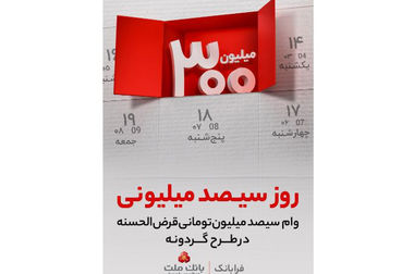 پرداخت ۱۰۲ هزار میلیارد ریال تسهیلات ازدواج و فرزندآوری از سوی بانک ملت در چهارماهه امسال