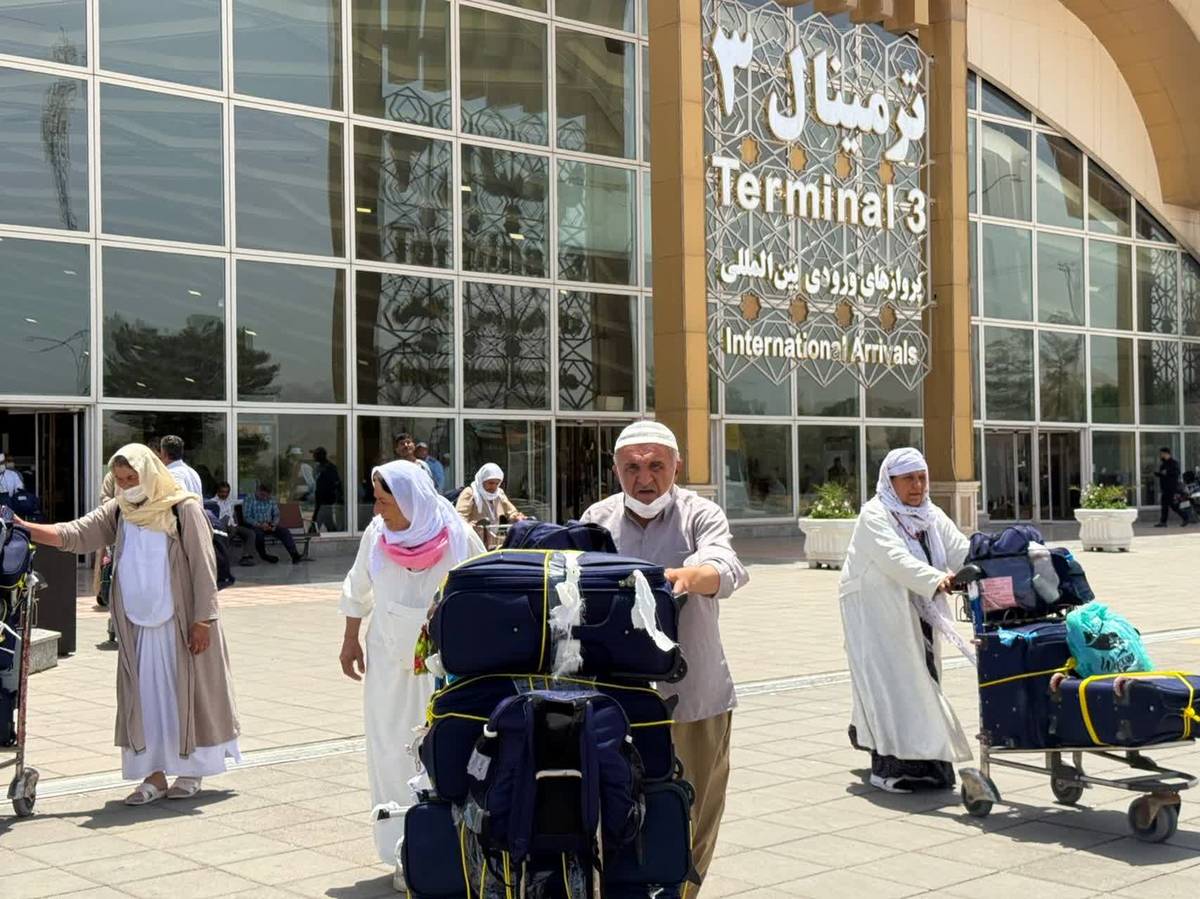 ورود حدود 5 هزار زائر تمتع ایرانی به فرودگاه بین‌المللی مشهد/ تداوم بازگشت حجاج تا فردا (8 تیرماه)