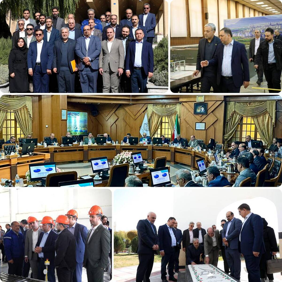 برجسته‌شدن نقش راهبری پالایشگاه نفت تهران در بازدید از مجتمع پتروشیمی شازند
