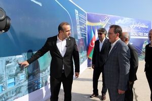 بازدید معاون وزیر راه و شهرسازی از زیرساخت‌های بندری و لجستیکی منطقه آزاد انزلی