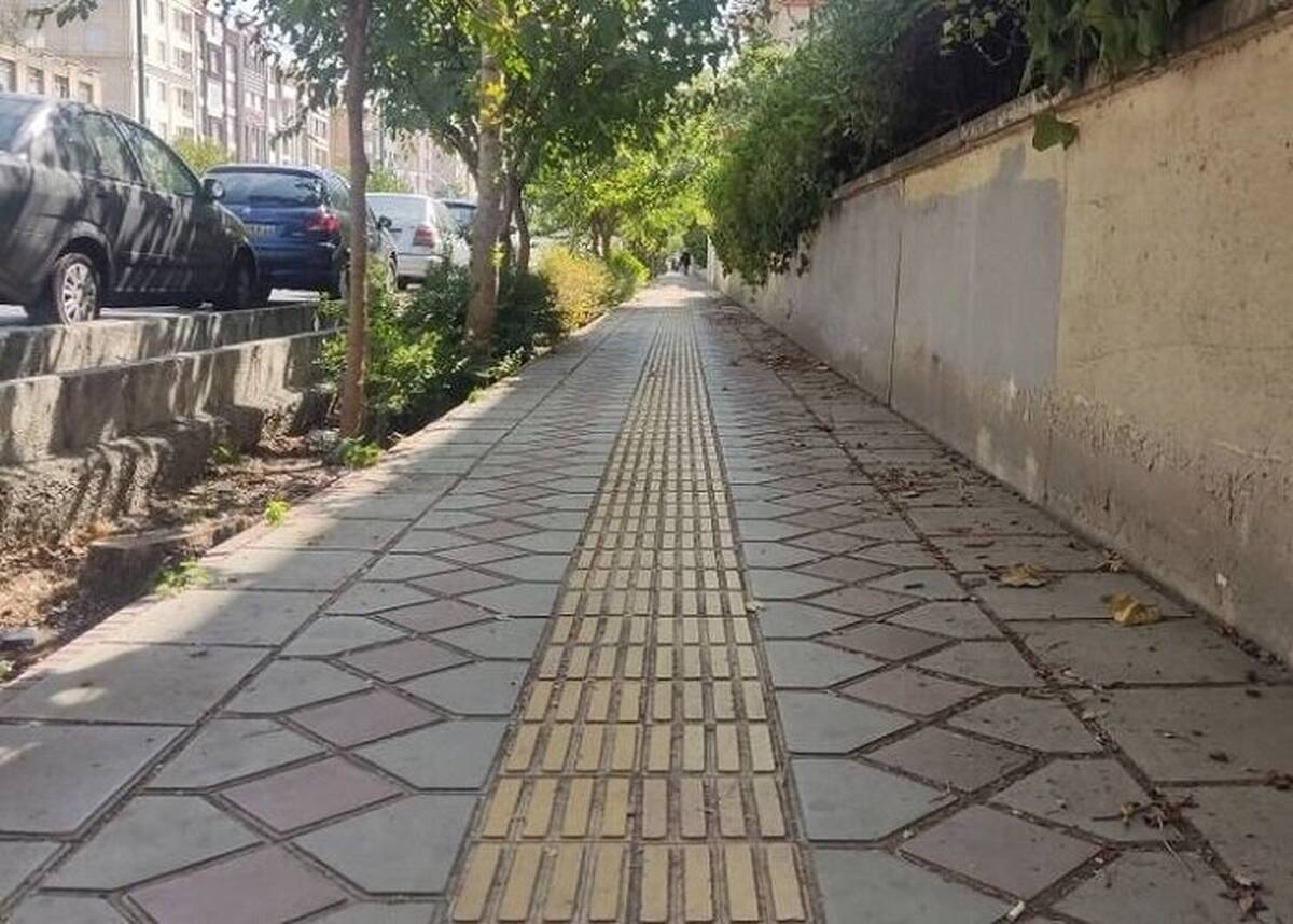 مناسب‌سازی بیش از ۲ هزار مترمربع از معابر خیابان بهبودی
