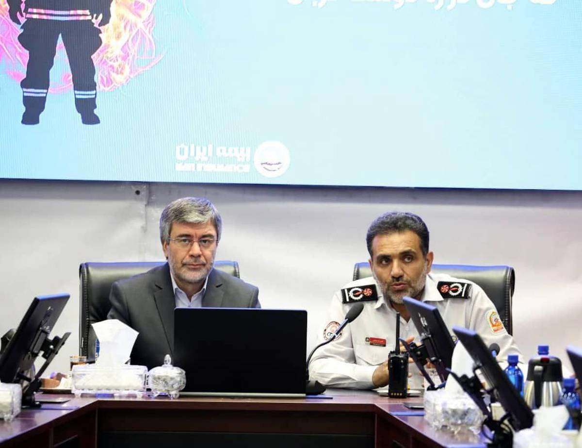 بیمه ایران سنگر امن آتش‌نشانان جان برکف/ قدردان فداکاری فرزندان دلیر این سرزمین هستیم