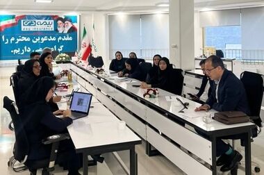 پیگیری وضعیت درمان جانبازان بستری در زنجان با حضور مسئولان بیمه دی و بنیاد شهید
