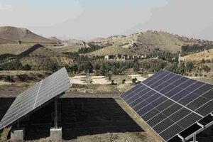 توسعه نیروگاه خورشیدی بوستان جنگلی سرخه‌حصار به ۱۵۵ کیلووات