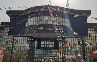 طنین سرودهای انقلابی  و حرکت کاروان خودرویی در منطقه2 