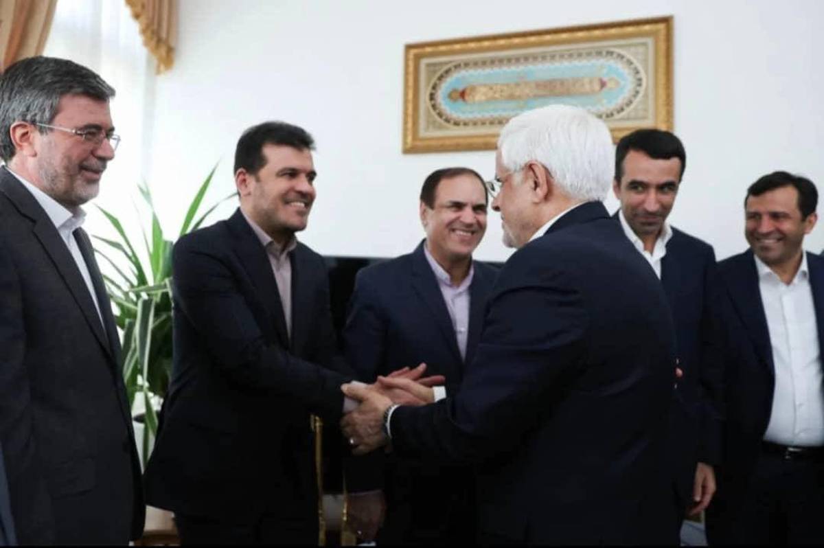 دیدار نوروزی مدیرعامل بیمه ایران با معاون اول رئیس جمهور