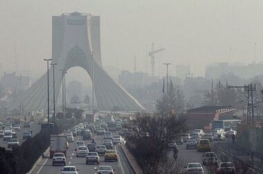 هوای تهران در وضعیت قرمز