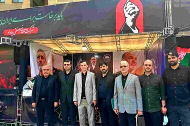 میزبانی مدیرعامل چادرملو از عزاداران حسینی در موکب این شرکت در میدان ولیعصر تهران