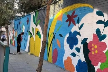  بزرگراه شهید هاشمی با ۲۱۶ پرچم، تمثال شهدا و نورپردازی ویژه آراسته شد