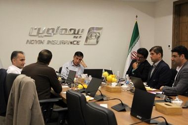 حضور مدیرعامل بیمه نوین در نمایشگاه صنعت تهران