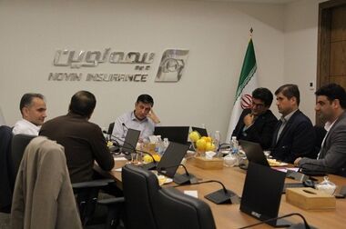 حضور مدیرعامل بیمه نوین در نمایشگاه صنعت تهران