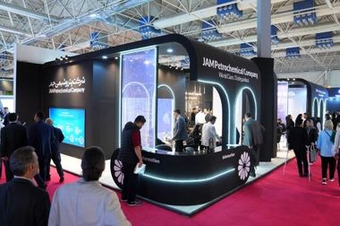 نمایش توانمندی‌های پتروشیمی جم در نمایشگاه نفت، گاز، پالایش و پتروشیمی ۱۴۰۴