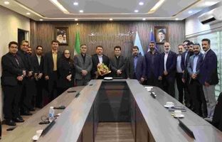 برگزاری مراسم تودیع مدیر بازرگانی مگفا