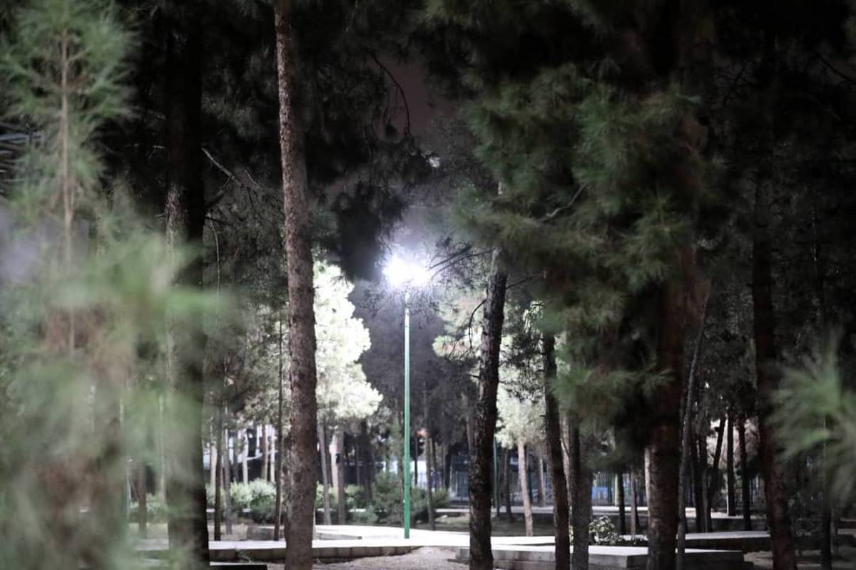 نصب پرژکتورهای روشنایی بوستان‌های منطقه ۱۹ به ۱۲۰۰ عدد رسید