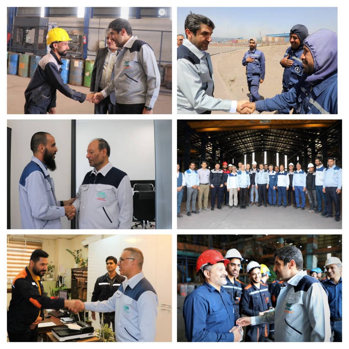 دیدار عیدانه امرایی با کارکنان فولاد سنگان