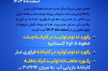 
شرایط و امکانات برابر برای آقایان و بانوان در گل گهر