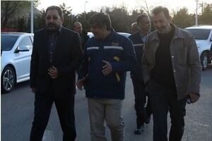 بازدید رئیس هیات عامل ایمیدرو از مجتمع فولاد مبارکه