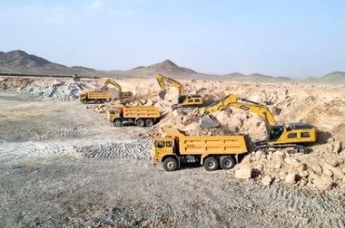 بازدید وزیر صمت از پروژه صبا امید غرب خاورمیانه 