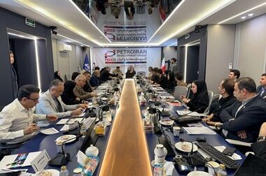 برگزاری نشست مشترک گروه توسعه پترو ایران با شرکت مهندسی و ساخت تأسیسات دریایی ایران