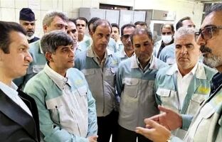 بازدید مدیرعامل گروه فولاد مبارکه از مراکز طبخ شرکت