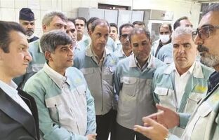 بازدید مدیرعامل گروه فولاد مبارکه از مراکز طبخ شرکت