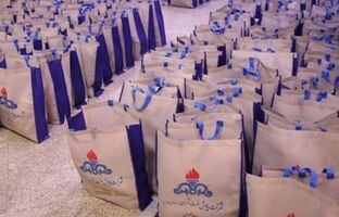 اهدای ۱۰۰ بسته معیشتی به خانواده‌های کم‌برخوردار روستاهای اطراف پالایشگاه