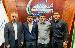 قهرمانان خوزستانی کشتی فرنگی جهان، در پتروشیمی بندرامام استخدام شدند