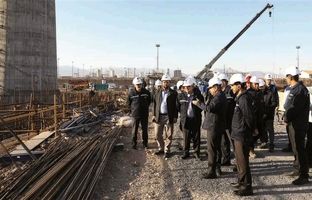 بازدید میدانی اعضای هیئت‌مدیره و مدیرعامل فولاد مبارکه از روند اجرای ابَرپروژه نورد گرم شماره ۲