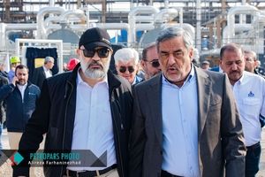 گزارش تصویری مراسم راه‌اندازی Train D واحد فرآورش مرکزی میدان مشترک آزادگان جنوبی (CTEP)