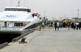 کشتیرانی والفجر میزبان زائران اربعین شد: تردد ۱۶۰۰ زائر اربعین با کشتی مسافری