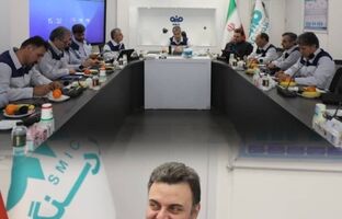 معارفه معاون جدید در فولاد سنگان